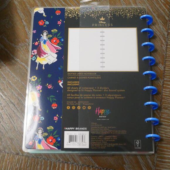NEW Happy Planner Snow White Dwarfs See the Good Everyday Classic Notebook - Picture 10 of 10
